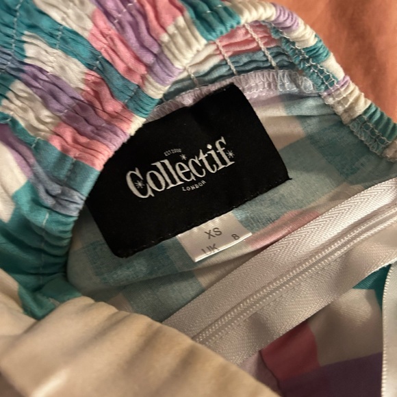 Collectif pinup plaid pencil dress - Picture 4 of 4